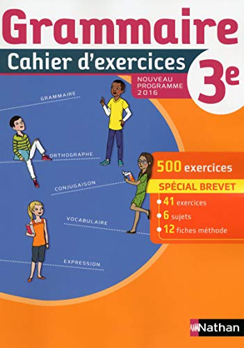 9782091715926: Grammaire 3e: Cahier d'exercices