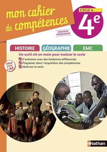 9782091716541: Histoire Go EMC 4me - Mon Cahier de Comptences 2017