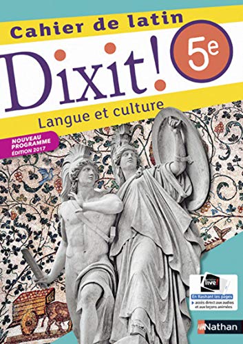 Stock image for Dixit ! Cahier de latin 5e for sale by Ammareal