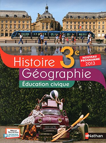 Stock image for Histoire-Gographie + ducation civique 3e for sale by Ammareal