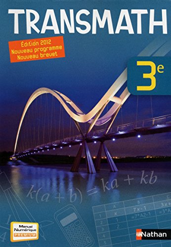 Beispielbild fr Transmath 3e 2012 - format compact zum Verkauf von AwesomeBooks
