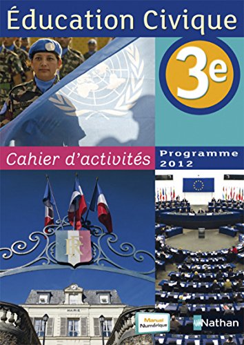 Stock image for Cahier d'activits ducation civique 3e for sale by Ammareal