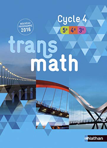 Stock image for Transmath Math matiques Cycle 4 2016 - Manuel  l ve for sale by GoldenWavesOfBooks