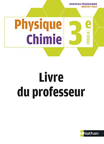 9782091719719: Physique Chimie 3me - Livre du Professeur 2017