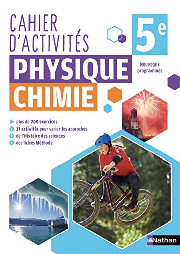 Stock image for Physique chimie 5e: Cahier d'activits for sale by Buchpark