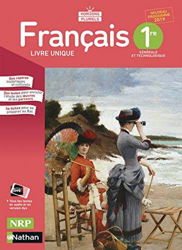 Beispielbild fr Franais 1re - Manuel - 2019 zum Verkauf von pompon