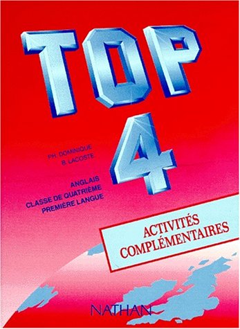 Stock image for Top 4e, anglais. Cahier d'activits for sale by Ammareal