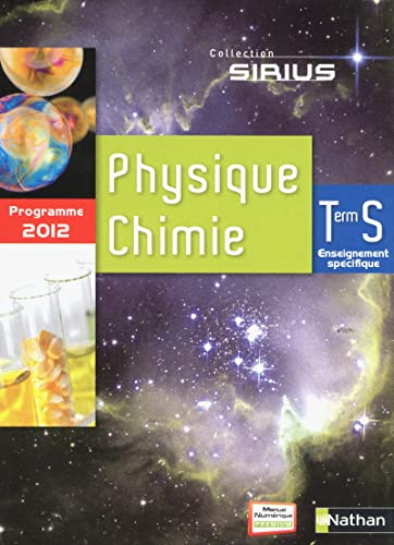 9782091723761: Sirius Physique Chimie Tle S