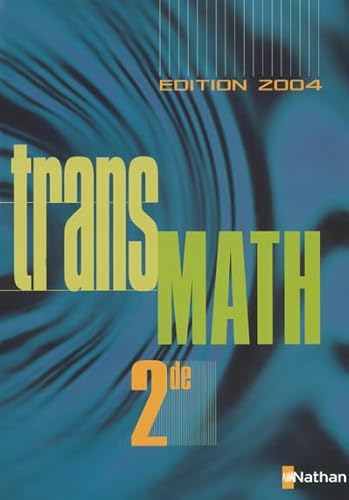 Beispielbild fr Transmath, 2de zum Verkauf von LiLi - La Libert des Livres