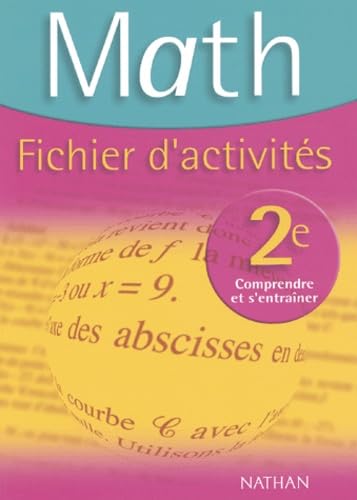 Stock image for Mathmatiques, 2nde (Fichier d'activits) for sale by Ammareal