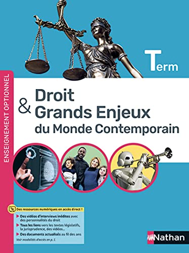Beispielbild fr Droit et grands enjeux du monde contemporain - Terminale - Manuel - 2021 zum Verkauf von Gallix