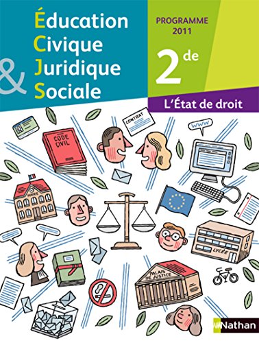 Imagen de archivo de ducation civique, juridique et sociale 2de a la venta por Ammareal