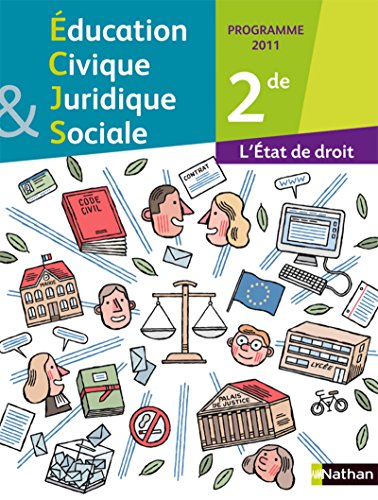 Stock image for ducation civique, juridique et sociale 2de for sale by Ammareal