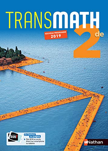 Beispielbild fr Transmath 2de - Manuel - 2019 zum Verkauf von Textbooks_Source