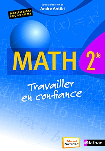 Stock image for Math 2e Travailler en confiance for sale by Ammareal