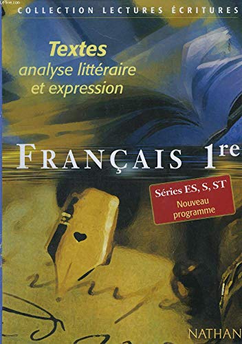 Imagen de archivo de FRANCAIS 1E ES S STT - TEXTES a la venta por LiLi - La Libert des Livres