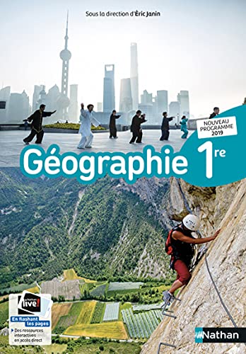 Stock image for Gographie 1re Manuel 2019 for sale by GF Books, Inc.