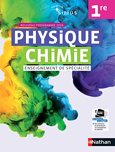 Stock image for Physique Chimie 1re Sirius Enseignement de spcialit : Livre de l'lve for sale by Revaluation Books