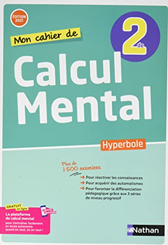 9782091729435: Hyperbole 2de/1re-Calcul Mental 2021