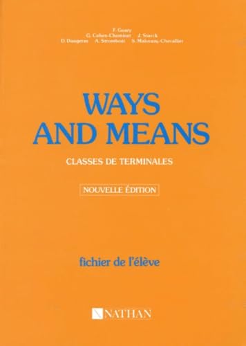 Ways and means