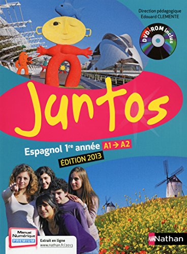 9782091755434: Espagnol 1re anne Juntos A1-A2