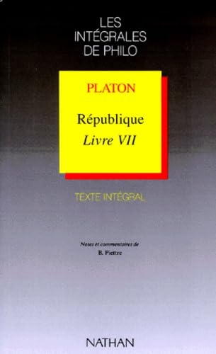 Platon - La République, Livre VII