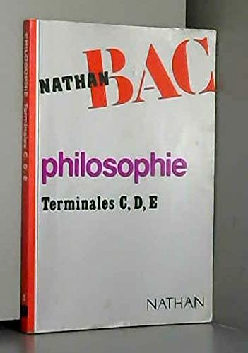 9782091760865: Philosophie, terminales C, D, E