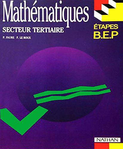 9782091765112: Mathmatiques, secteur tertiaire