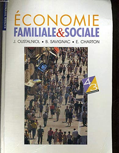9782091767642: Economie Familiale Et Sociale 4eme Et 3eme Technologique. Biologie, Education Sanitaire, Education Du Consommateur