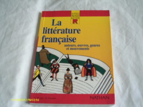 Beispielbild fr La Litterature Francaise zum Verkauf von WorldofBooks