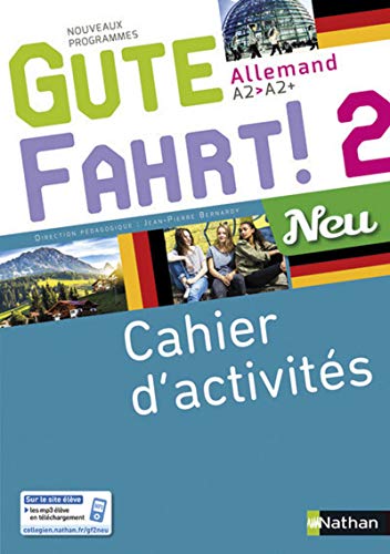 9782091780429: Allemand A2-A2+ Gute Fahrt! 2 Neu: Cahier d'activits