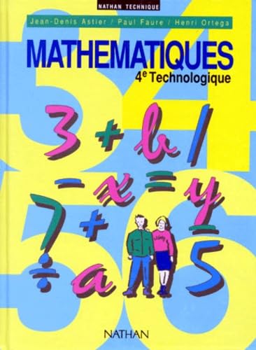 Stock image for Mathmatiques, 4e technologique for sale by Ammareal