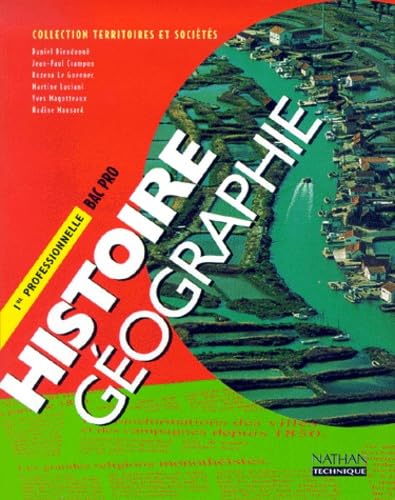 9782091786803: HISTOIRE GEOGRAPHIE 1ERE BAC PRO ELEVE 2000 COLLECTION TERRITOIRES ET SOCIETES