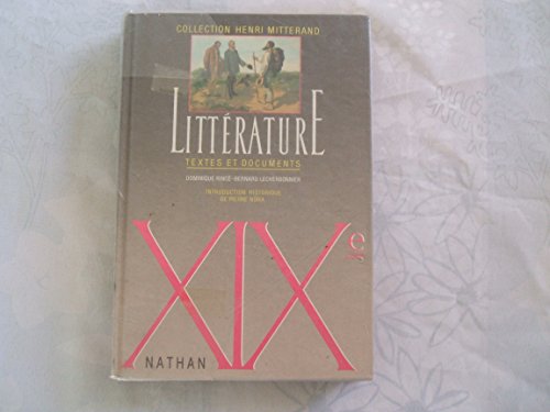 Beispielbild fr Litterature: Textes et Documents zum Verkauf von Better World Books