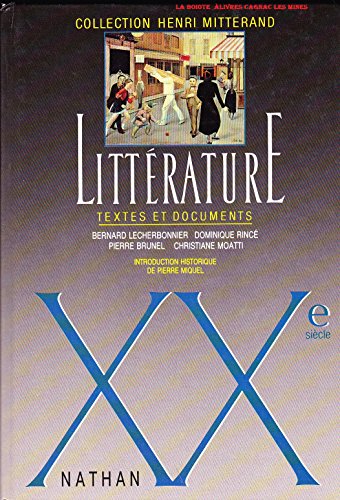 9782091788630: collection henri mitterand (Litterature: Textes Et Documents)