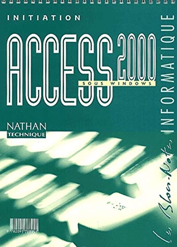 Beispielbild fr Access 2000 initiation lutrin eleve 2001 zum Verkauf von medimops