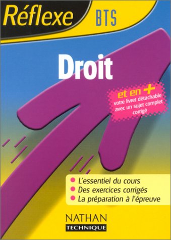 Imagen de archivo de Droit BTS : Mmo, numro 25 (+ livret dtachable) a la venta por Ammareal