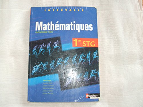 Stock image for Mathmatiques 1e STG for sale by Librairie Th  la page