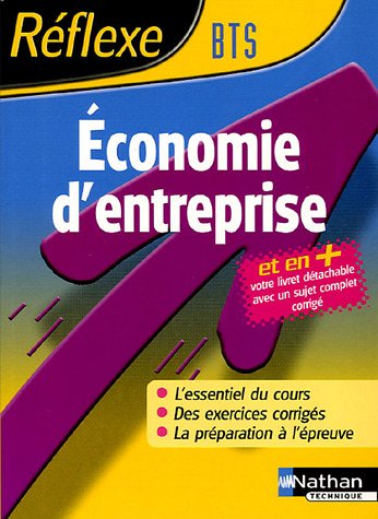 Stock image for Reflexe : Economie d'entreprise - BTS for sale by medimops