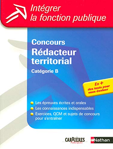 Beispielbild fr CONCOURS REDACT TERR CAT B N18 zum Verkauf von Ammareal