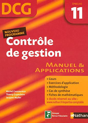 Beispielbild fr Contrle de gestion Epreuve 11 - DCG - Manuel et applications zum Verkauf von Ammareal