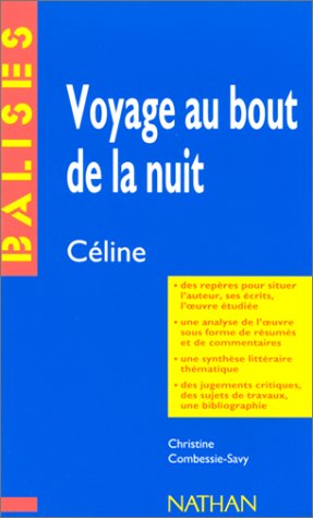 Stock image for Voyage au bout de la nuit, Cline for sale by Ammareal