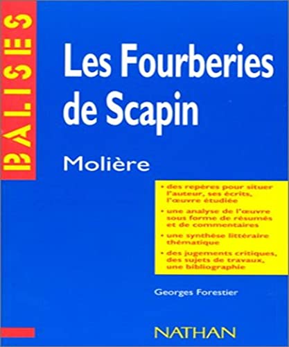 Beispielbild fr Les fourberies de Scapin : Des repres pour situer l'auteur. zum Verkauf von Ammareal