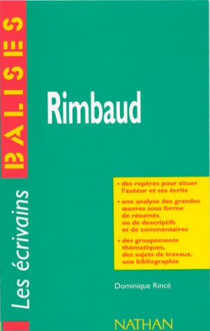 Stock image for Rimbaud : Rsums, commentaires critiques, documents complmentaires for sale by Ammareal
