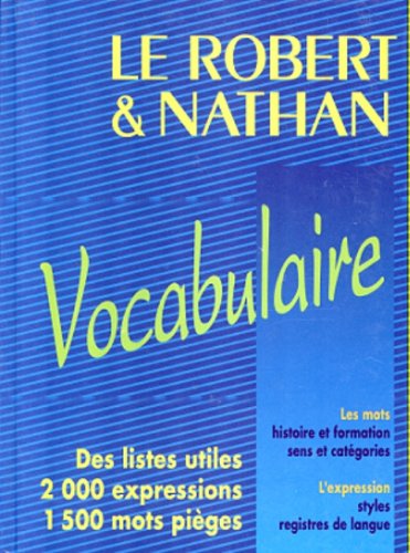 Imagen de archivo de Robert nathan du vocabulaire a la venta por ThriftBooks-Atlanta