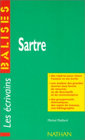 Imagen de archivo de Sartre: Des rep res pour situer l'auteur et ses  crits. a la venta por LeLivreVert