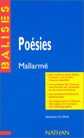 9782091807287: "Posies", Stphane Mallarm: Des repres pour situer l'auteur...