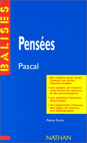 9782091807294: "Penses", Pascal: Des repres pour situer l'auteur...