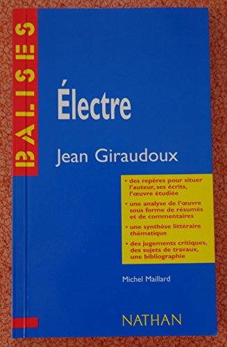 ELECTRE DE JEAN GIRAUDOUX