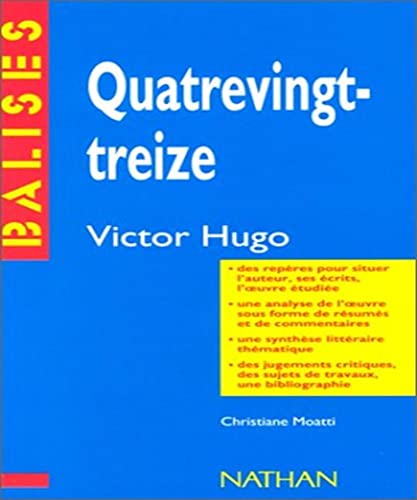 Imagen de archivo de Quatrevingt-treize de Victor Hugo a la venta por Ammareal